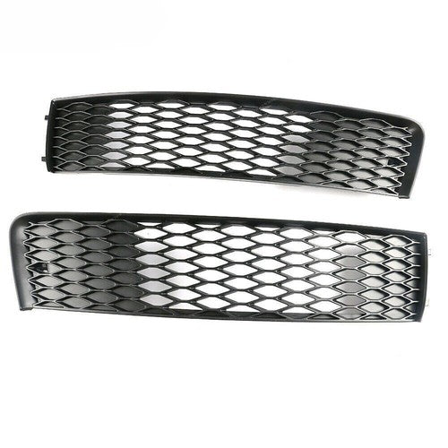 2Pcs Front Bumper Outer Grille Left+Right For Audi Q7 S-line Sport 2011-2015