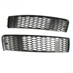 2Pcs Front Bumper Outer Grille Left+Right For Audi Q7 S-line Sport 2011-2015