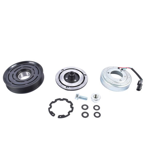 AC Compressor Clutch Kit Pulley Coil for Nissan Rogue 2.5L Sport Utility 2008-15