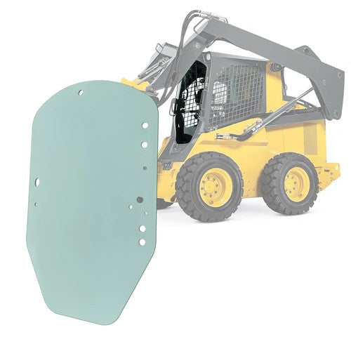T312628 Clear Door Glass For John Deere Skid Steer Track Loader D E Series