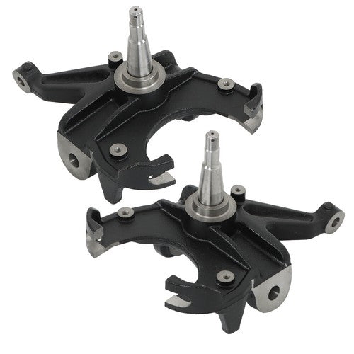 Pair For Chevy C10 2WD 2.5'' 1973-1986 1987 Drop Lowering Spindles w/1.25" Rotor