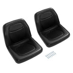 Black Gator Seats With Drain Hole For Diesel TX Turf 6X4 TRAIL XUV 550 620i 850D