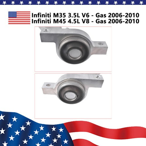2* Front Lower Control Arms & Ball Joint for 06-10 Infiniti M35 M45 Sedan RWD