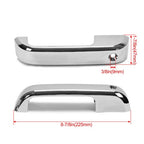4x Chrome Door Handle Cover Cap Trim Kit No SMKH for 2017-2020 Ford F-250 F-350
