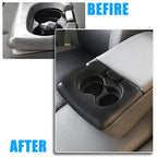Replacement Black Center Console Cup Holder Armrest Pad Trim for Ford F150 04 14