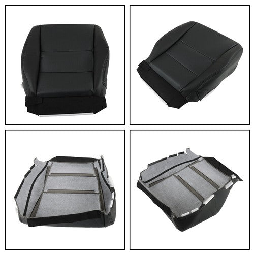 New For Acura RDX 2007-2012  Driver Bottom Perforated Leather Black Seat Cover