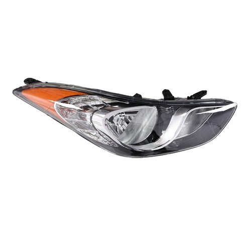 ZZ2V00905 Halogen Headlights Assembly Pair for 2011-2013 Hyundai Elantra