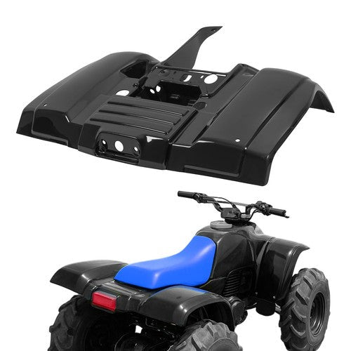 Black ABS Plastic Rear Fender Flaps Mud Guard for Honda TRX300 1988-2000