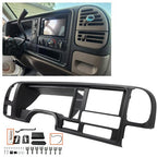 Car Radio Stereo Double Din Dash Kit Panel Wire Harness For 95 02 GMC Truck SUV