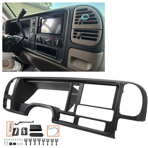 Car Radio Stereo Double Din Dash Kit Panel Wire Harness For 95 02 GMC Truck SUV