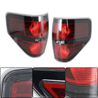 Fit For Ford F-150 2009-2014 2pcs New Left+Right Red Rear Tail Brake Light Lamp
