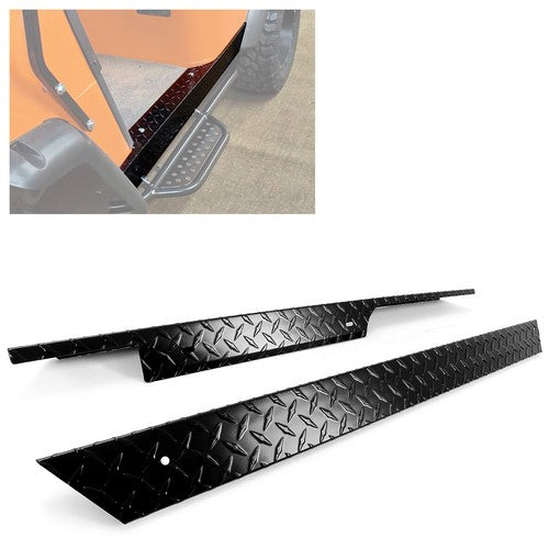 Aluminum Diamond Plate Rocker Panel Side Cover for EZGO TXT Golf Cart 1994-2013