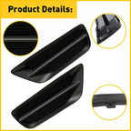 Front Bumper Fog Light Black Grille Covers for 2013-2015 for Honda Accord Sedan