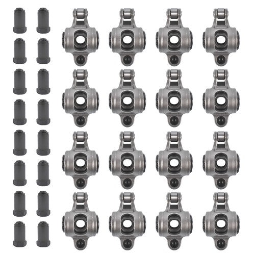 16x Roller Rocker Arm Self-Aligning for Small Block Chevy SBC 350 7/16'' Stud