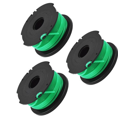 Replacement Trimmer Spool Line For Black & Decker SF-080 Auto Feed 3 Pack