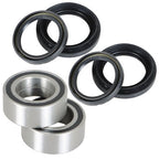 Both Front Wheel Bearing Seal Kits For Honda TRX300FW Fourtrax 4x4 1990 US