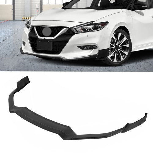 Front Bumper Lip Spoiler Splitter For Nissan Maxima Sedan 4 Door 2016 2017 2018