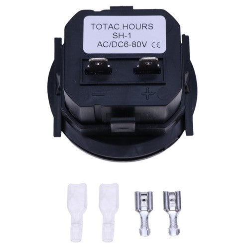 10-80V Hour Meter 2420009 for Hobbs Stewart Warner Models DC Quartz