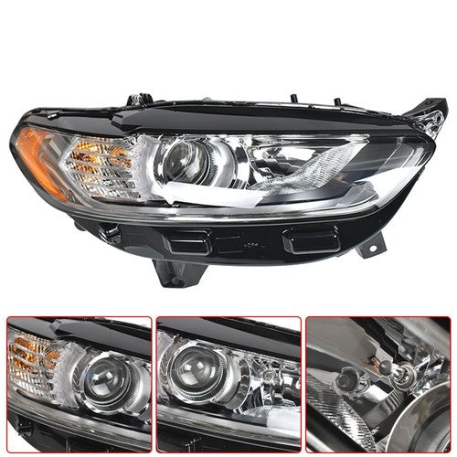 For Ford Fusion 2013 2014 2015 2016 Headlight Headlamps Clear Halogen Passenger