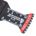 Oscillating Multitool Blades Kit 10 PCS Japanese Tooth Saw Blades Extra-Long