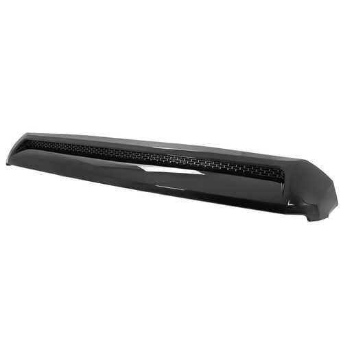 Gloss Black Front Upper Hood Bulge Molding Grille Trim for Toyota Tundra 14-21