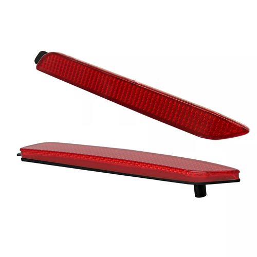 Red Rear Bumper Reflector LED Stop Brake Light for Toyota RAV4 2019-2023 2x