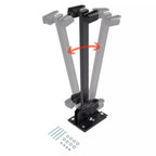 Adjustable Golf Cart Universal Floor Mount Gun Rack for Ezgo Club Car Yamaha