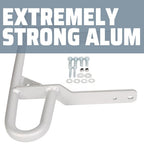Rear Grab Bar Bumper Bracket For Yamaha Raptor 660 660R Yfz450 2001-2009 Silver