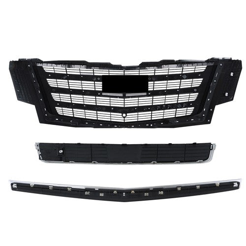 New Bumper Grille Hood Molding Lower Front For Cadillac Escalade 15-20 Plastic
