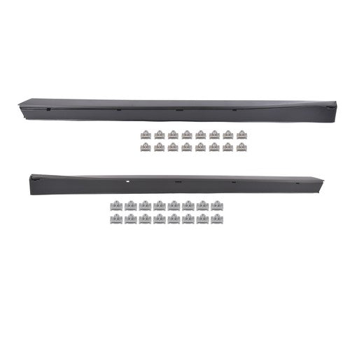 Pair Front Lower Door Trim Molding Black for Cadillac XT5 2017-2025 Left & Right