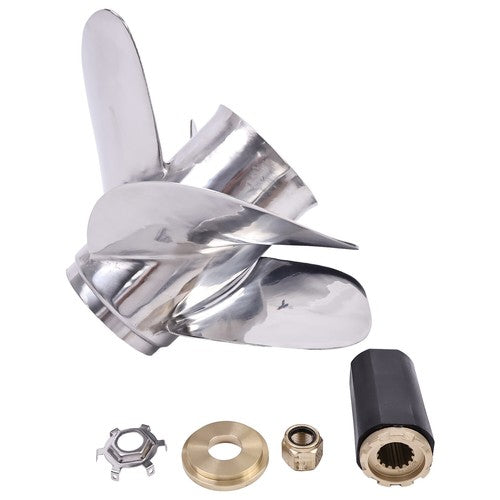 Impeller 48-8M0151321 For Mercury Revolution 4 Propeller 19" Pitch Right Hand