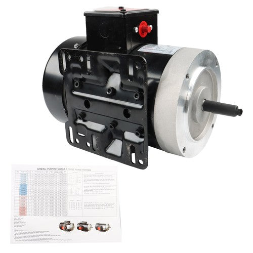 Electric Motor 1/2HP 56C 1725RPM 1 Phase TEFC 60HZ General Purpose Motor New