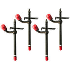4PCS A140829 Injectors for Case 1150 1255 470 570 430 530 D188 D207 1740 1835