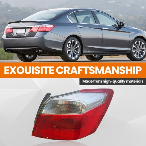 Outer Tail Light Right Side for 2013-2015 for Honda Accord Sedan EX LX Sport