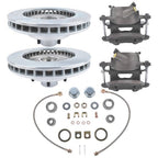 For Chevrolet C10 GMC 2wd Truck Front Disc Brake Conversion Kit 6 Lug Wheels