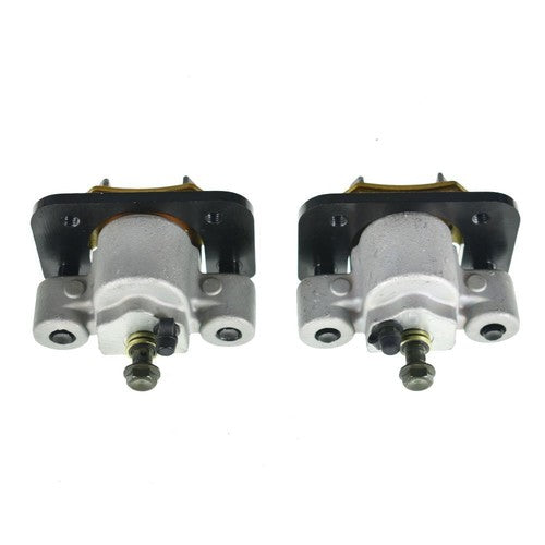 Front Brake Calipers Pads + Brake Master Cylinder For Arctic Cat 250 300 400 500