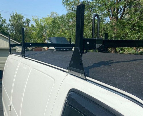 59 800lbs For Chevy Express Fullsize Van 3 Bar 96-23 Ladder Roof Rack Cross Bar