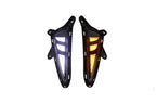 LED Fog Lights DRL Turn Signal Light Pair LH + RH for Toyota CHR C-HR 2016-2019
