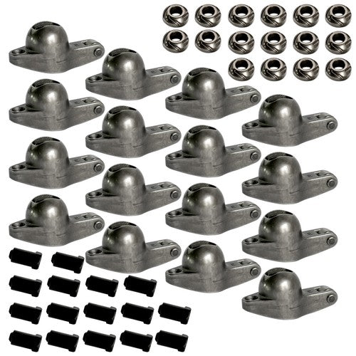 1.7 x 7/16" Stud Steel Roller Rocker Arms Set with Balls for Big Block Chevy 454
