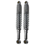 For S65 CL/CT70 XL75 CL/CT/CM/S90 CM91 CT110 Chrome Shocks 335mm (13 1/8")