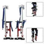 Adjustable Height Drywall Stilts Aluminum Tool For Painting Painter Red 18"-30"