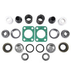 Front Axle King Pin Rebuild Kit For Dodge W250 W300 Bearing Bushing Spring Seal