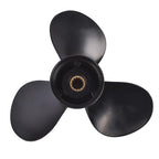 Outboard Propeller 11.1"x13" Fits Tohatsu Nissan Engine 35-50HP 13 Tooth Black