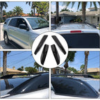 For Toyota 4Runner N210 2003-2009 Roof Rack Rail End Cover Shell Cap 4pcs