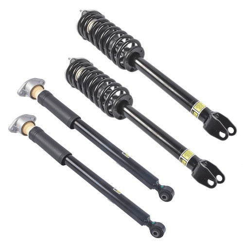 4x Front Rear Shock Absorbers Struts w/o ADS For Mercedes W213 E300 E350 17-23