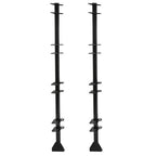 Lockable Weeder Trimmer Rack Holders for Enclosed or Open Trailer Set of 4