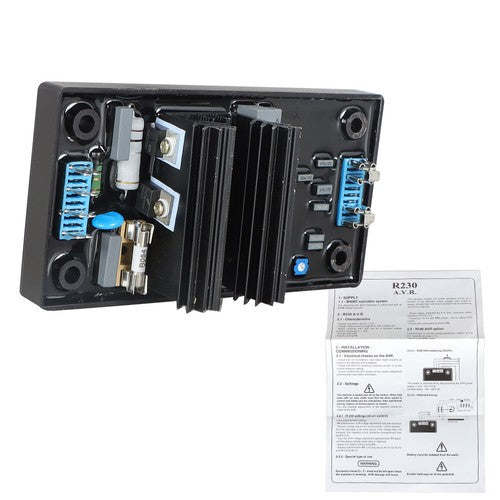 R230 AVR Automatic Voltage Regulator Electronics Module For Leroy Somer