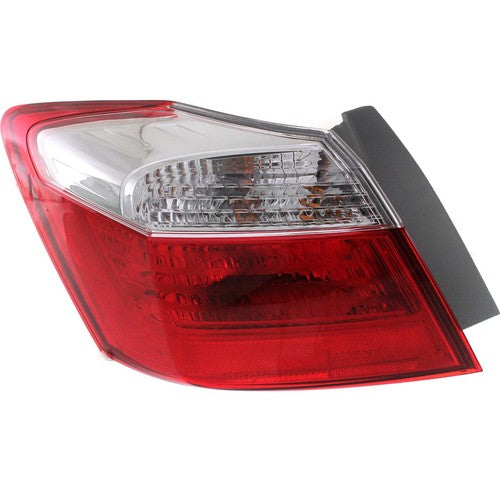 Outer Tail Lights for 2013-2015 Honda Accord Sedan EX LX Sport Halogen LH RH
