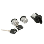 Ignition Switch Lock Cylinder Door Lock Cylinder 2 Keys For Ford F250 F350 E150