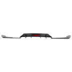 For Hyundai Elantra 21-23 Rear Bumper Diffuser Lip W/ Led Light Carbon Look